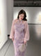 ຊາໃນເມືອງ ~ plus size fat mm cool and fairy-like temperament Chinese cheongsam dress for summer