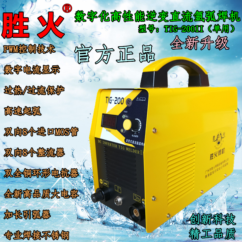 Guangzhou Shengfire TIG-200 Inverter DC Industrial Grade Argon Arc Welding Machine Single Use Portable 220V