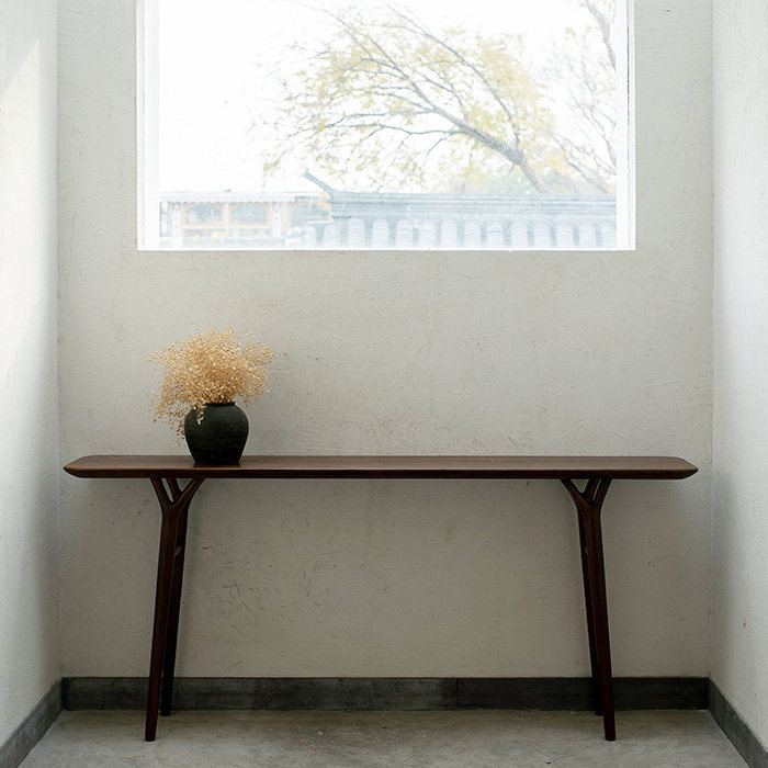 Tiancheng table for table Zen porch narrow table side table new Chinese style solid wood modern minimalist Suyuan furniture