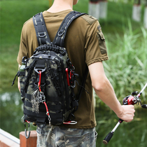 Tactical backpack men's shoulder dual-purpose outdoor travel mountaineering riding camouflage Luya backpack large capacity