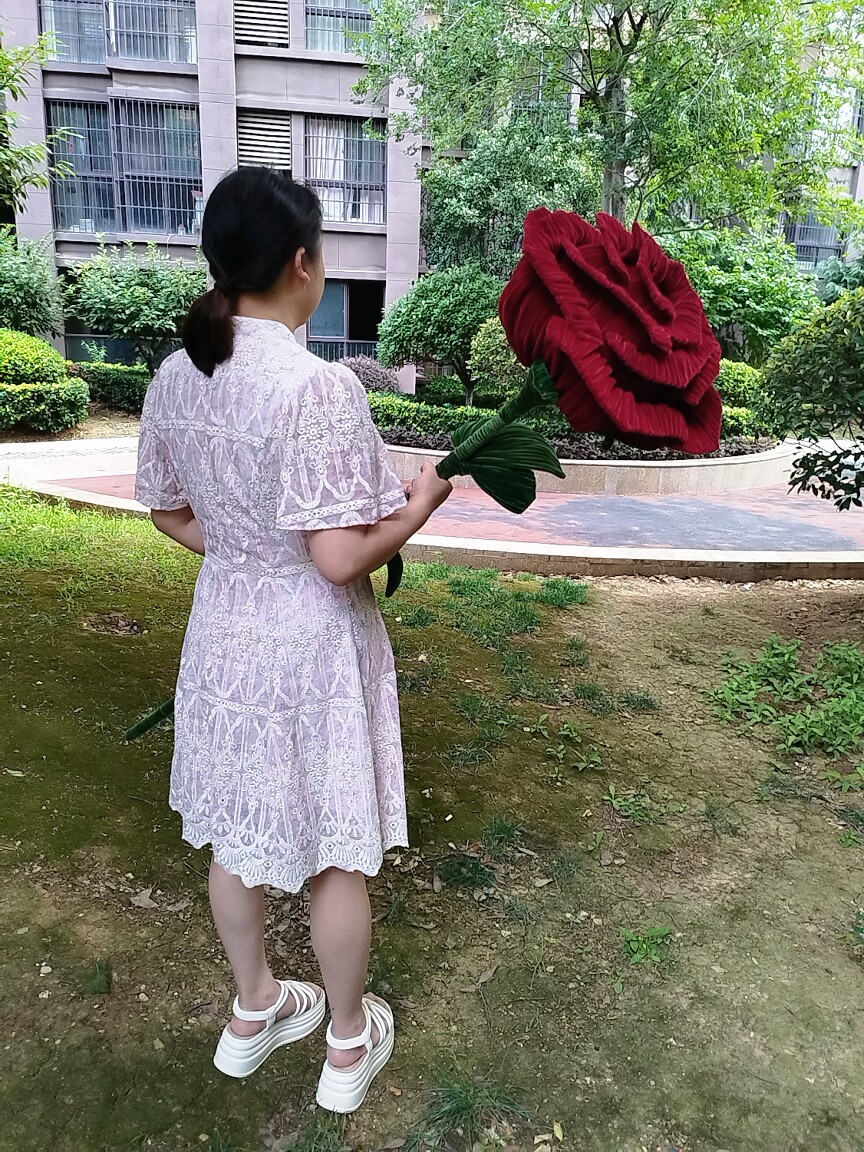 五月手工花的LOGO