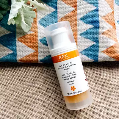 ren red fruit acid rejuvenating mask smear type newborn to close the mouth blackhead light acne mark marmalade luminous brush acid