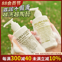 American malingoetz Malin dog rum wood tone shower gel goetz body lotion bergamot Malin