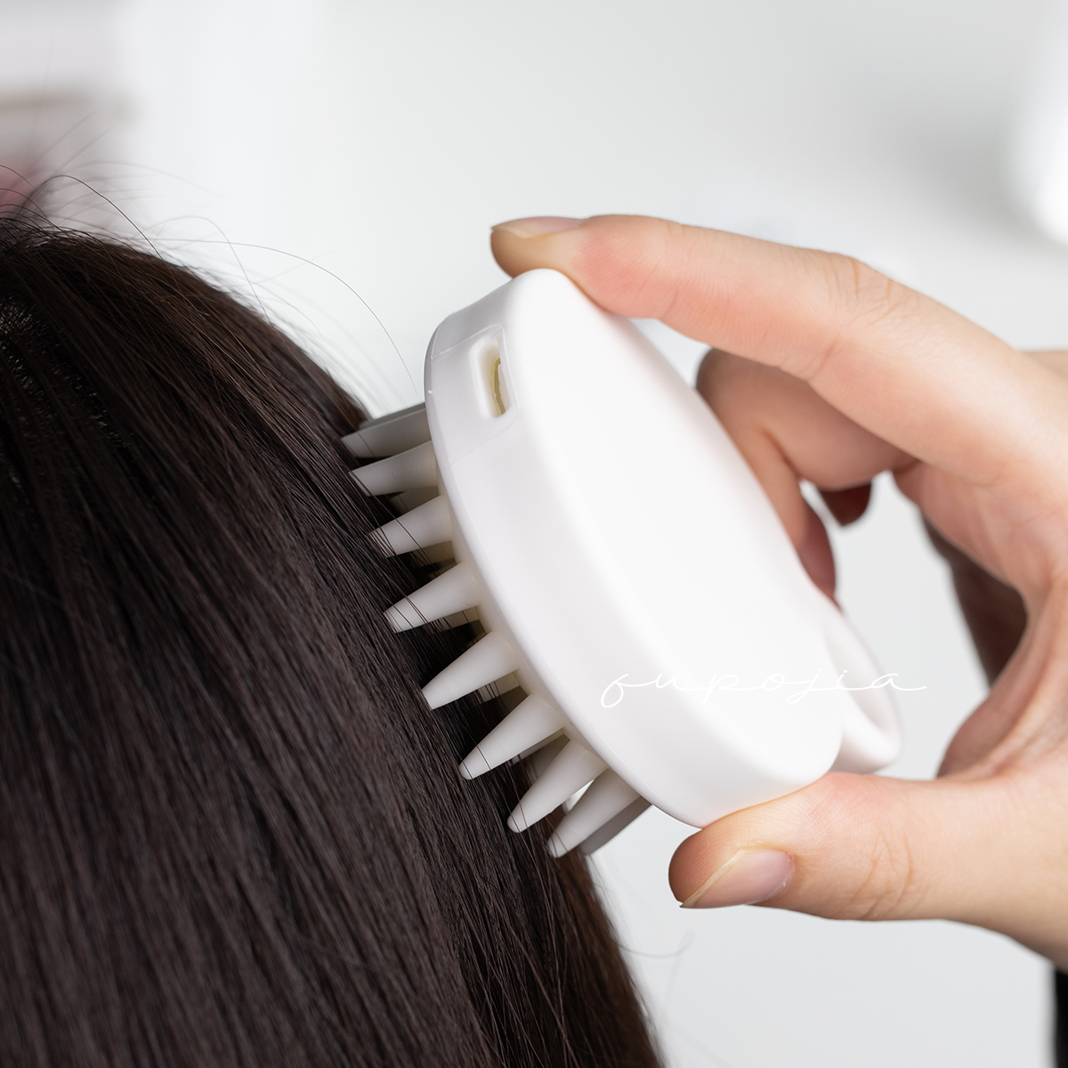 Head shower Hair Care Seminator Scalp Massage Comb Soft Silicone Head Meridians Massage Wash Hair Brushed Hair Drescomb Care Comb