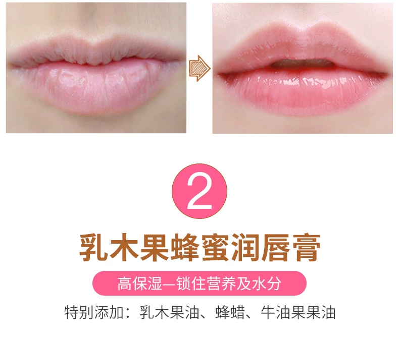 Sáo Tình Yêu Lip Balm + Lip Mask 20 Piece Giữ Ẩm Dưỡng Ẩm Facial Lip Môi Lip Bộ Chăm Sóc ủ môi laneige 3g