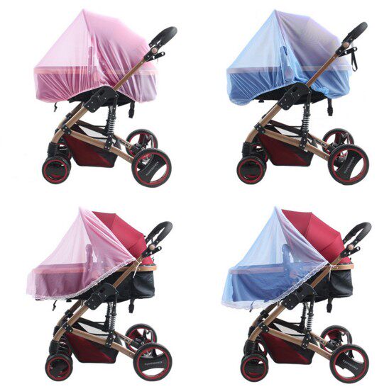 Baby cart anti-mosquito cover full half-cover baby freshman cart encrypted child cart mosquito net net net