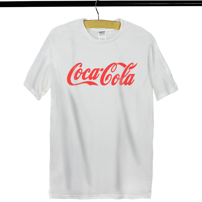 Pepsi Quần áo Pepsi Thương hiệu thủy triều vui lòng uống áo thun ngắn tay Coca Cola áo thun dài tay cho nam và nữ 	áo thun nam body