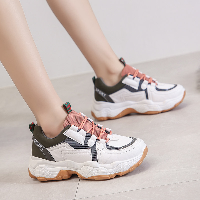 网红老爹鞋女超火百搭韩版ulzzang学生运动鞋ins潮厚底增高智熏鞋