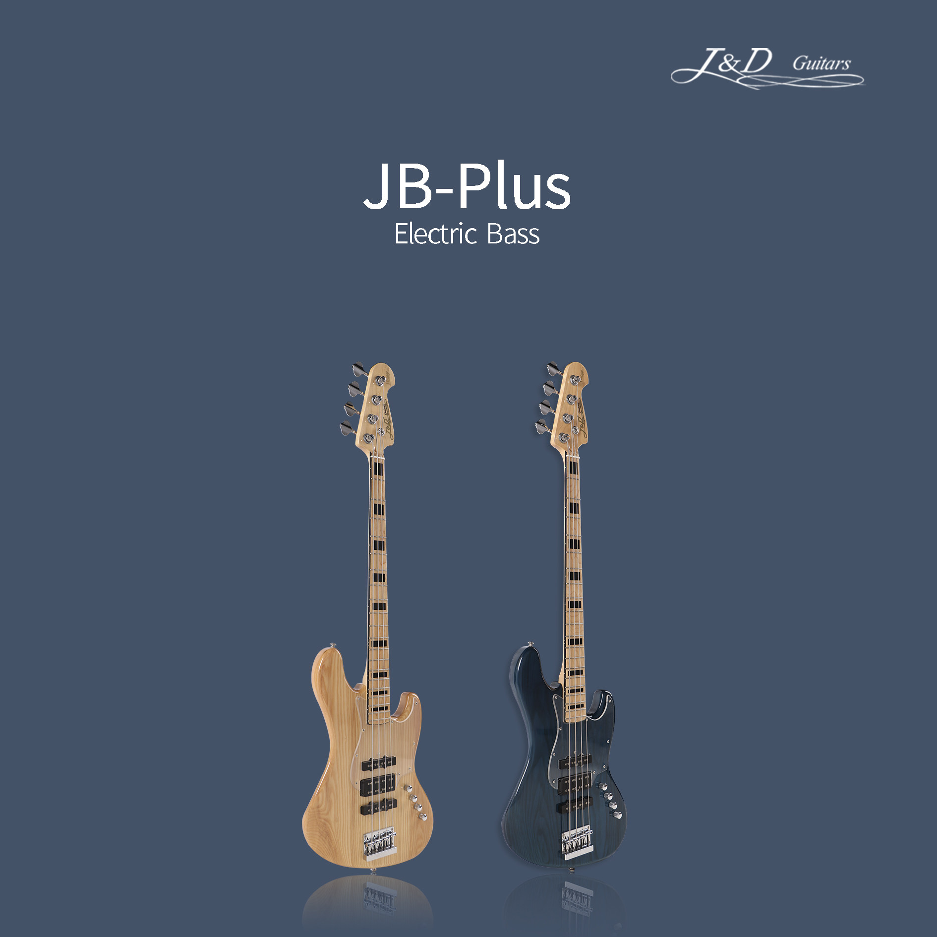 Electric Bass JD Guitars JB-Plus Luxury Edition All - round pack for original package