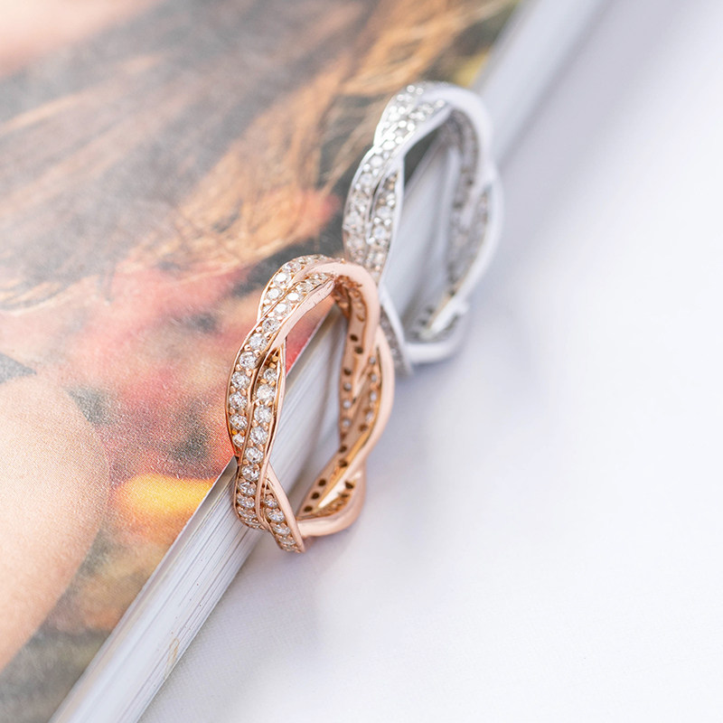 Bague Femme CHIC en Argenterie - Ref 3086411 Image 4