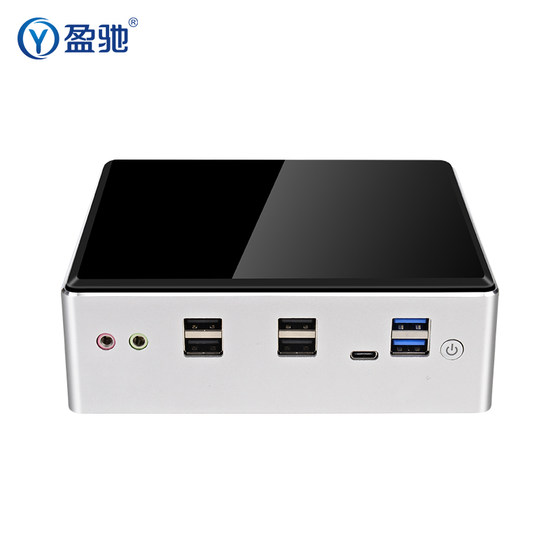 Yingchi mini computer small host dual network port Core 11th generation i3i5i7 tenth generation quad-core micro host office home game 4K video with DP port 8k high-definition machine vision computer