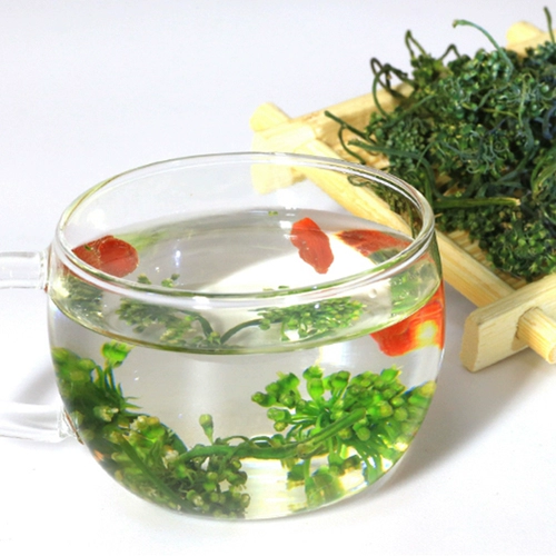 万河 Цветок женьшеня Северо-Восточный Чанбайшань Горный женьшень Цветок женьшеня Бутоны цветка Северо-восточный женьшень Ароматный чай 50 г