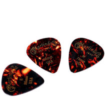 American-made Martin Electric Folk Guitar Pick Celluloid Standard Round Triangle Speed ​​Sweeping Shrapnel