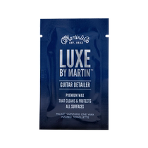 American-made Martin Martin original LUXE guitar body cleaning care wipes maintenance wax polish wipes