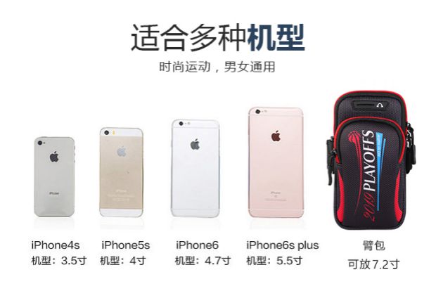 Oppo r9s cánh tay thể thao túi lưu trữ cánh tay với túi chạy tay chống ẩm chống sốc nam và nữ túi xách r9plus túi điện thoại di động - Túi xách túi đeo bắp tay chạy bộ	