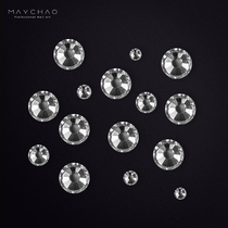 Meichao nail diamond jewelry new rhinestone flat nail diamond transparent net red explosion white super flash teardrop diamond new diamond