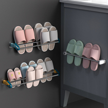 Bathroom slippers drain rack toilet rack supplies toilet storage cabinet washing room artifact