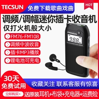 Panda 6203 Mini Small Radio New Portable All -All -All -Stere -Sterectordent Comtromation