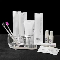 Lavande Hotels same disposable hotel room toiletries tooth set comb shower cap shampoo bath