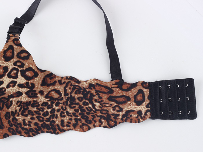 Ưu đãi đặc biệt giải phóng mặt bằng U Cup cốc một mảnh liền mạch Hộp đêm Leopard đồ lót gợi cảm thu thập áo ngực đồ lót ibasic