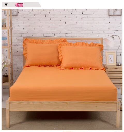 Chất liệu cotton satin màu đơn 笠 Tấm đơn Simmons nệm bảo vệ giường đơn giường đôi cung cấp đặc biệt - Trang bị Covers Ga phủ giường Everon