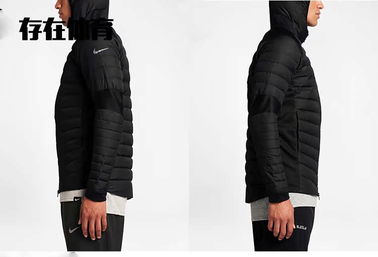 Sự tồn tại của Nike AEROLOFT Lebron giải trí thể thao James ngỗng xuống áo khoác 807975-010 áo phao nữ dáng dài