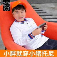 Летняя одежда, осеннее термобелье, футболка polo, свободный крой, подходит для подростков, 8-12 лет