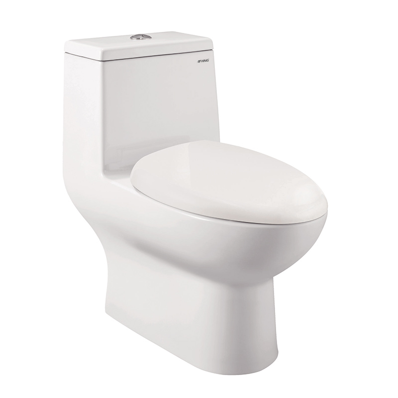 YING toilet 157 double-speed jet siphon flush silent water-saving slow-down cover plate tooling one-piece toilet