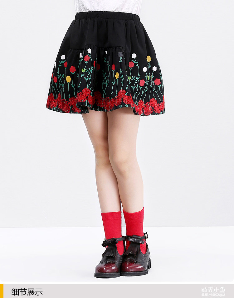 Jupe fillette SSXIAO YU en polyester - Ref 2051858 Image 11