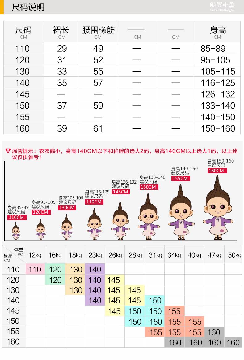 Jupe fillette SSXIAO YU en polyester - Ref 2051782 Image 15