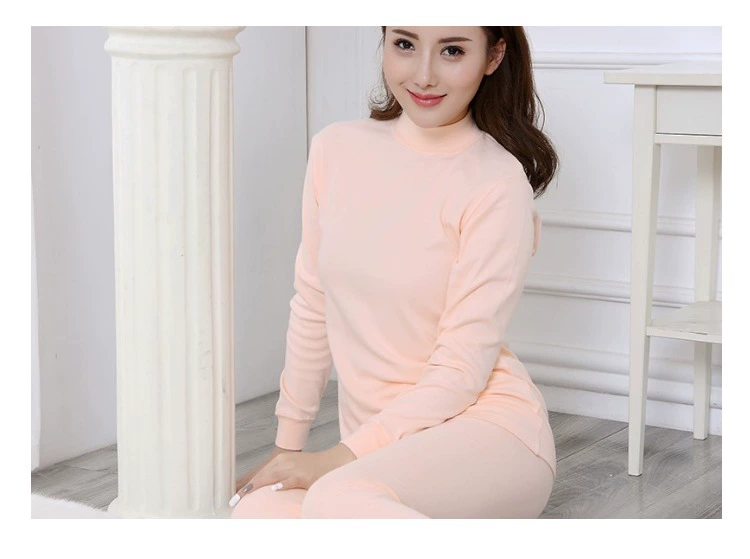 Ligong Minqiu thương hiệu cotton nửa cao cổ áo ấm của phụ nữ áo sơ mi top (top)