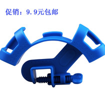 Fish tank filter barrel Water pipe card hose Acrylic holder Glass in and out of the water fixed shelf
