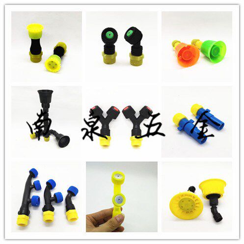 4 points Plastic construction site Wall damper spray Garwet dust removal atomization nozzle pavement spray water cooling spray