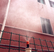 4 points plastic gardening atomizing nozzle construction site dust removal and dustproof wall dust reduction cooling mine farm nozzle