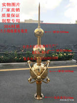 Titanium plating decoration Lightning Rod villa house home special lightning rod material 304 stainless steel