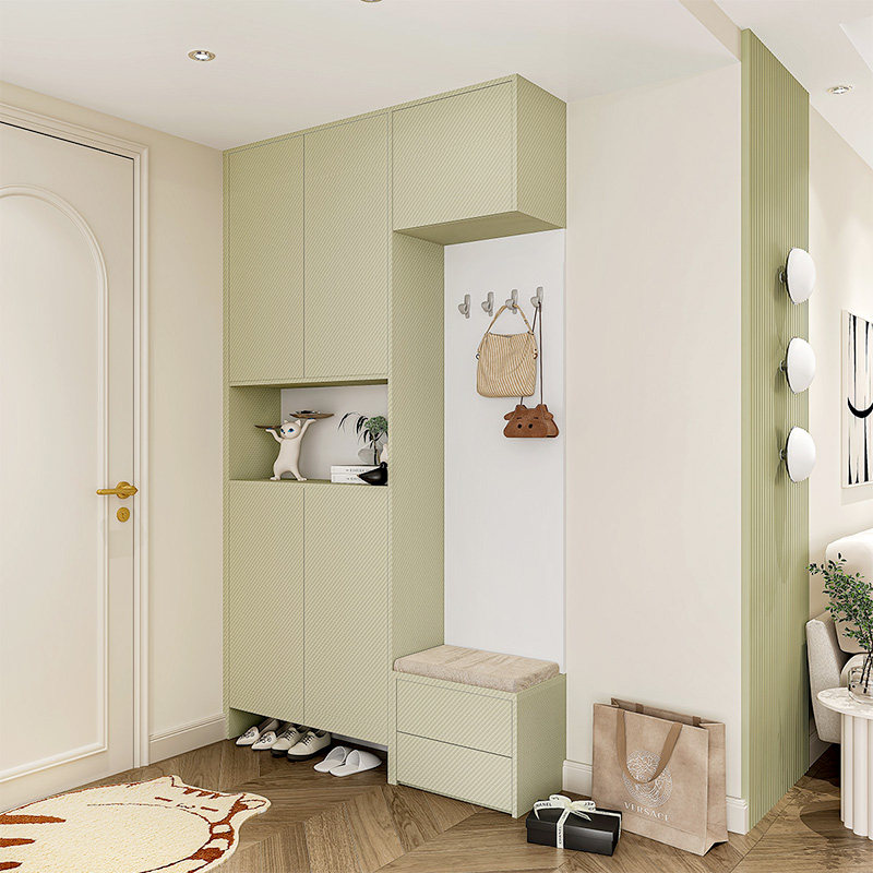 Sophia Xuanguan cabinet modern minimalist entrance door screen partition living room entrance into the family home Xuanguan Cabinet Shoes Cabinet Integrated Wine Cabinet A-Taobao