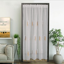 No installation door curtain bedroom lace anti mosquito sand curtain kitchen bathroom partition curtain cabinet shoe cabinet dust curtain