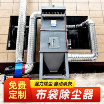 Pulse Cloth Bag Dust Extractor Equipment Filter Cylinder Single Machine Cyclone Bin Top Boiler Central Woodworking Industrial Dust Dust Collector
