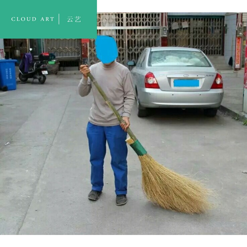 Sweep the special thickened large number of the factory workshop to sweep the Mao Zhuzhu bamboo broom sweeping the outdoor countryside old fashioned