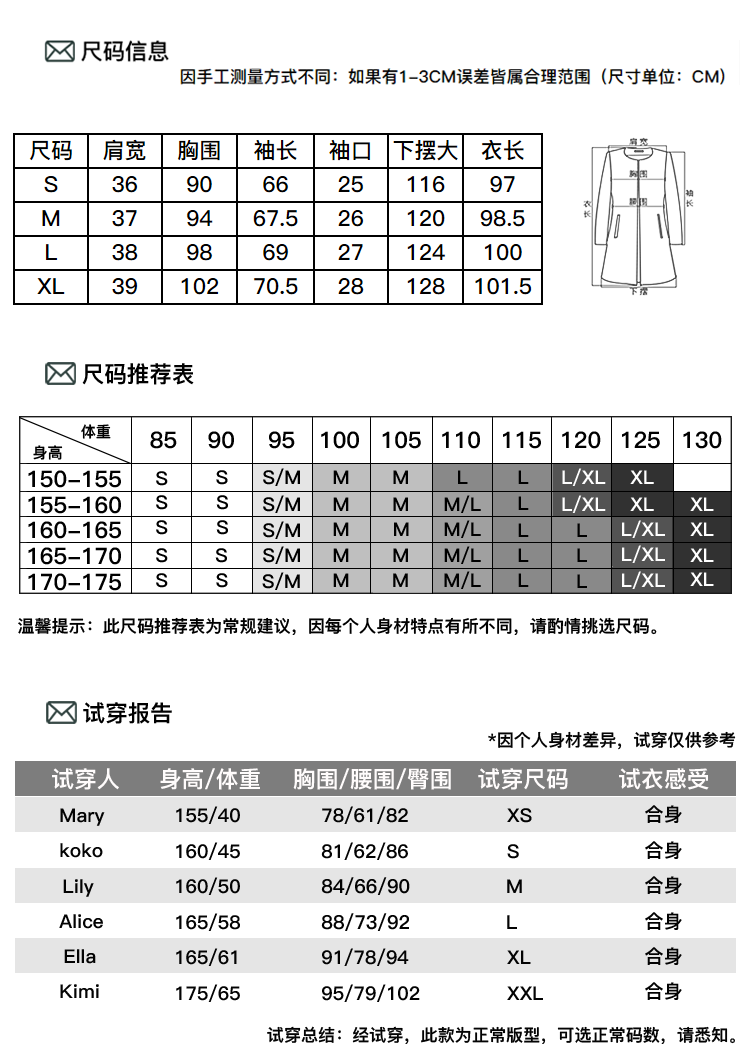 Trench pour femme       en Polyester - Ref 3226240 Image 16
