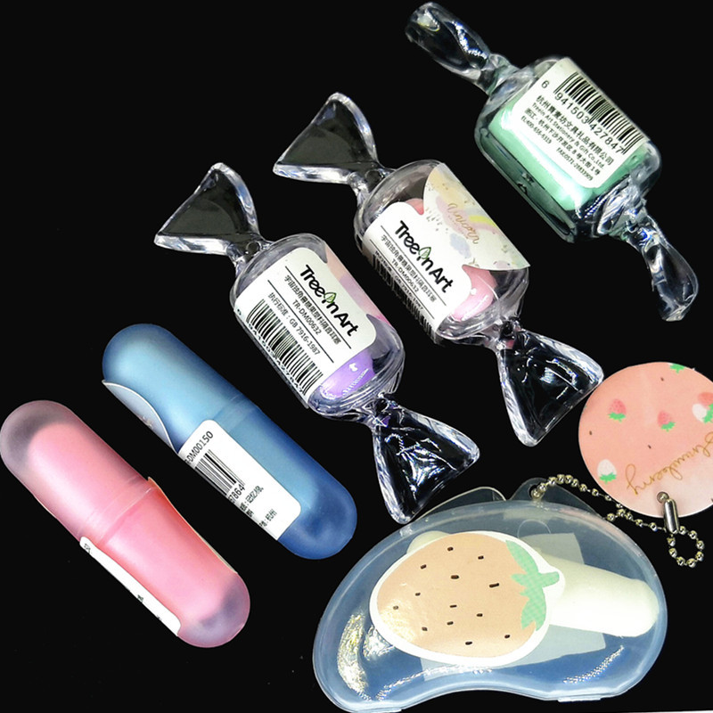 Maihe Hum Hum Strawberry Ears Candy Soundproof Earplugs Strawberry Pill Sponge Earplugs