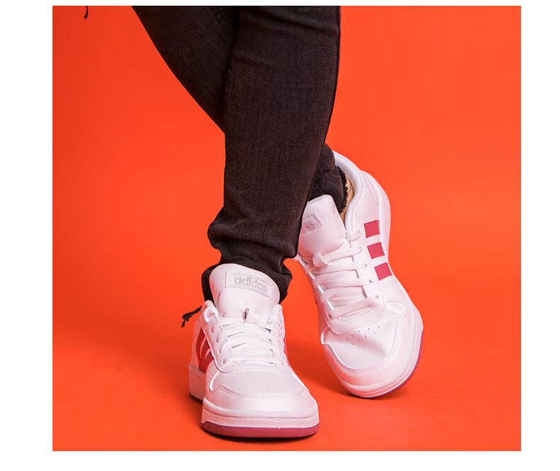Giày thể thao nữ Adidas NEO 2018 mùa đông mới giày thể thao nhỏ màu trắng giày cao giày thông thường B96299 shop giày thể thao