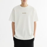 Быстросохнущая шелковая белая летняя футболка с коротким рукавом, короткий рукав, свободный крой