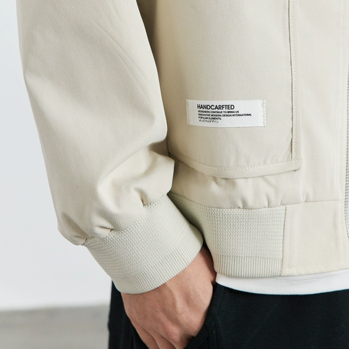 Черная бейсбольная осенняя куртка для отдыха, оверсайз