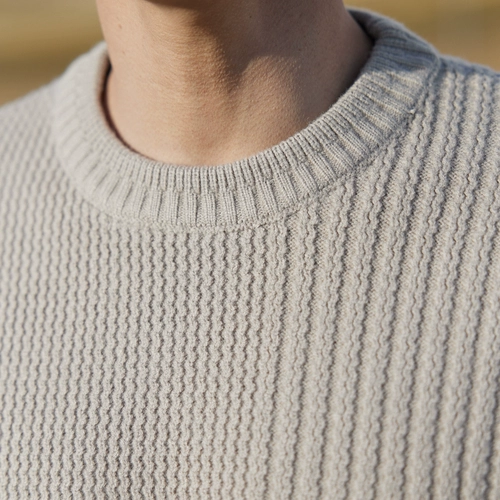 Демисезонный свитер, удерживающий тепло лонгслив, увеличенная толщина, круглый воротник, свободный крой