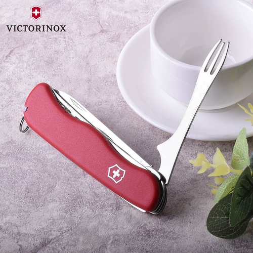 Оригинальный швейцарский армейский нож Виктории 111 мм сырного ножа 0,8313.W открытый многопрофессиональный складной швейцарский сержант нож