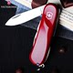 ດັ້ງເດີມ Victorinox Swiss Army ມີດ 85MM Delemon series ລຸ້ນໃຫມ່ 2.4803.E multi-function Swiss knife