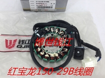 Suitable for TNT150 Hongbaolong BJ150-29B 18-stage charging coil generator stator assembly