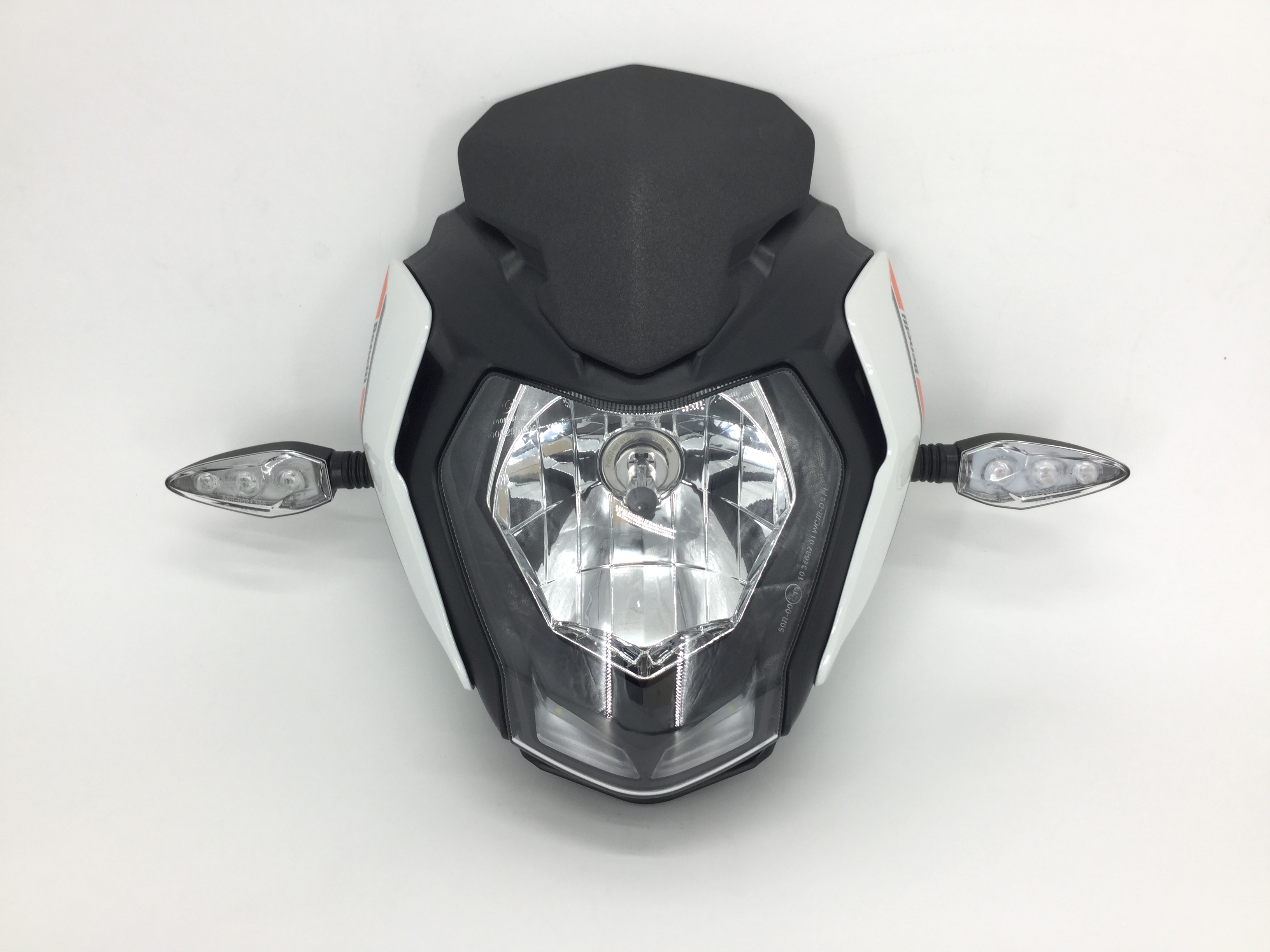 Locomotive Accessories Apply Locomotive Red Treasure Dragon BJ150-29B Front Headlight Assembly Diversion Hood Headlamp Shade