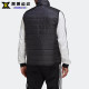 Adidas clover men's sports cotton vest classic three stripes warm casual vest jacket HL9217